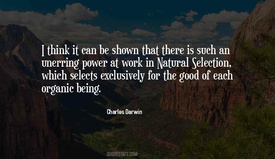 Good Organic Quotes #1263209