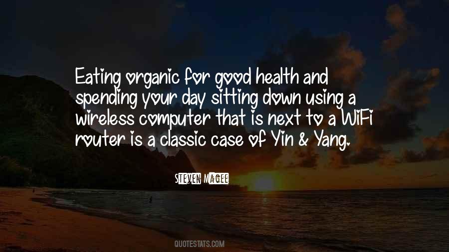 Good Organic Quotes #182925