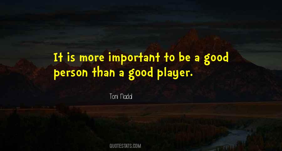 Good Person Quotes #1024753