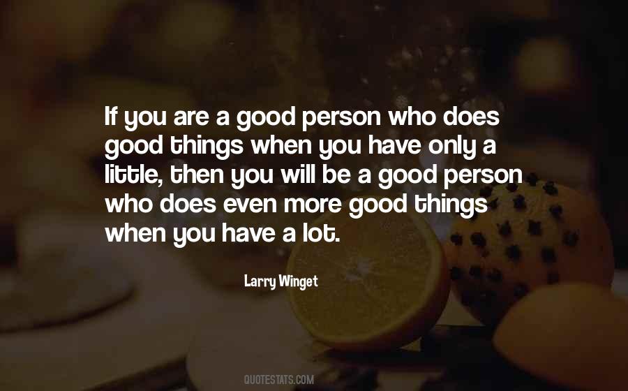 Good Person Quotes #1082468