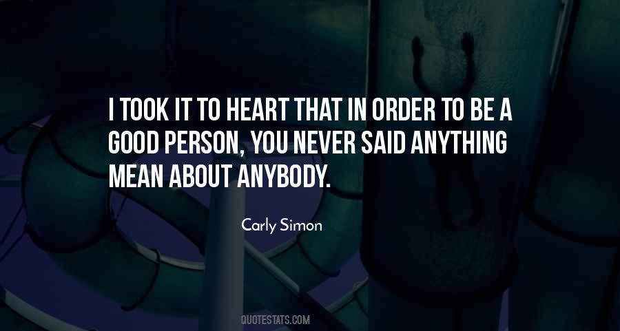 Good Person Quotes #1177454