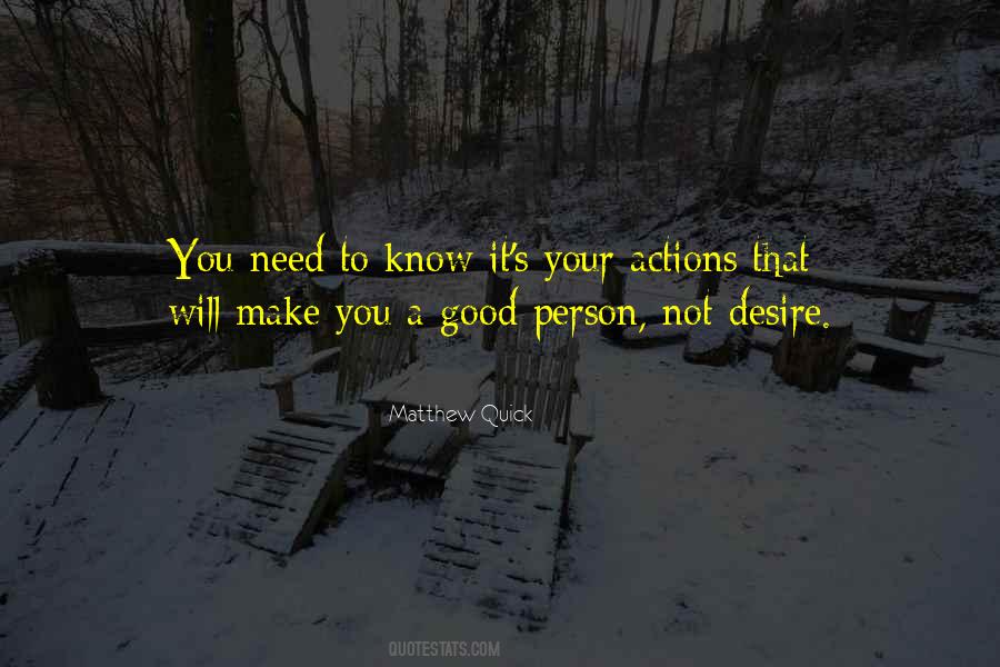 Good Person Quotes #1250539