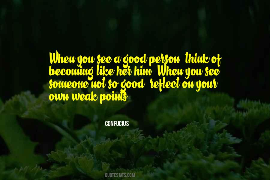 Good Points Quotes #1225112