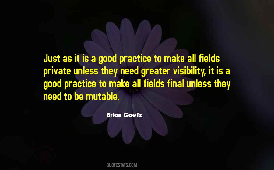 Good Practice Quotes #161342