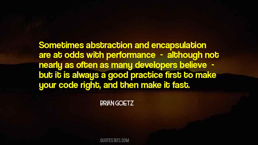 Good Practice Quotes #984580