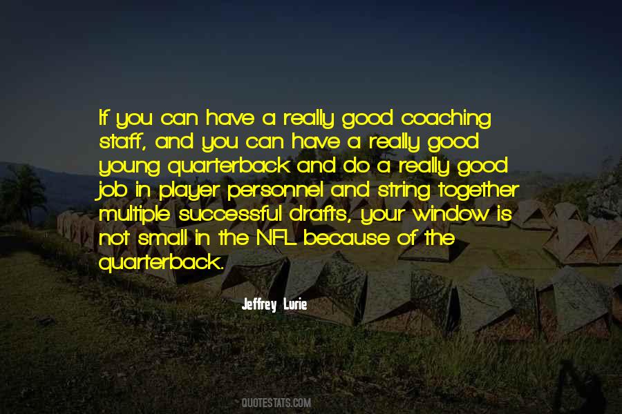 Good Quarterback Quotes #1131006
