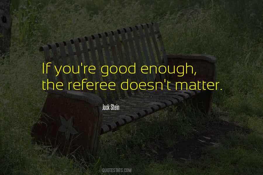 Good Referee Quotes #1392539