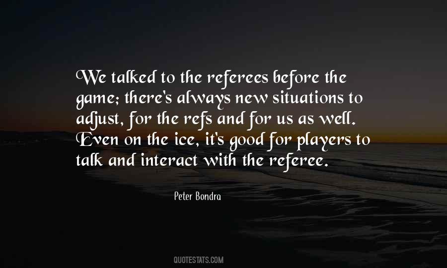 Good Referee Quotes #850716