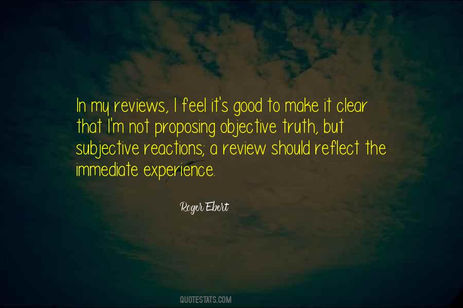 Good Reviews Quotes #1634117