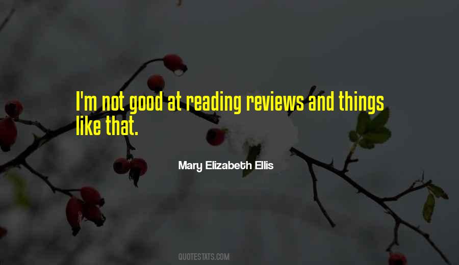 Good Reviews Quotes #587763