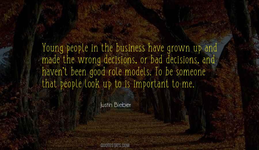 Good Role Models Quotes #1334243