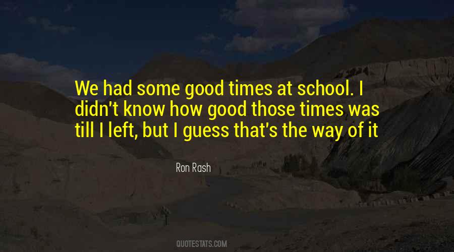 Good School Education Quotes #1387252