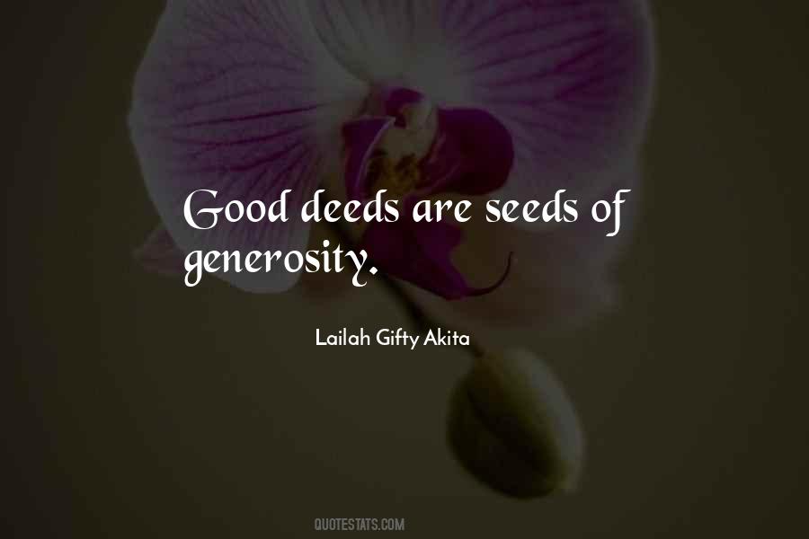 Good Seeds Quotes #1668179