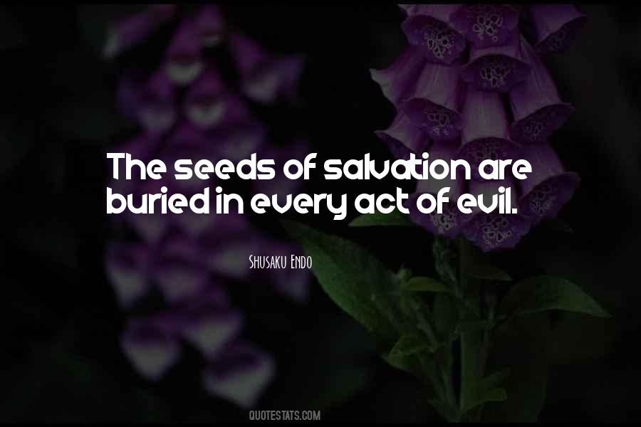 Good Seeds Quotes #308669