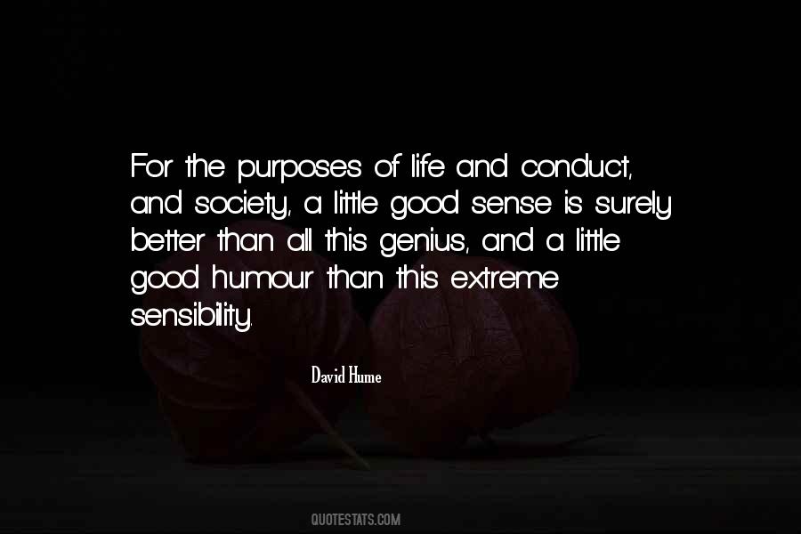 Good Sensibility Quotes #1203761