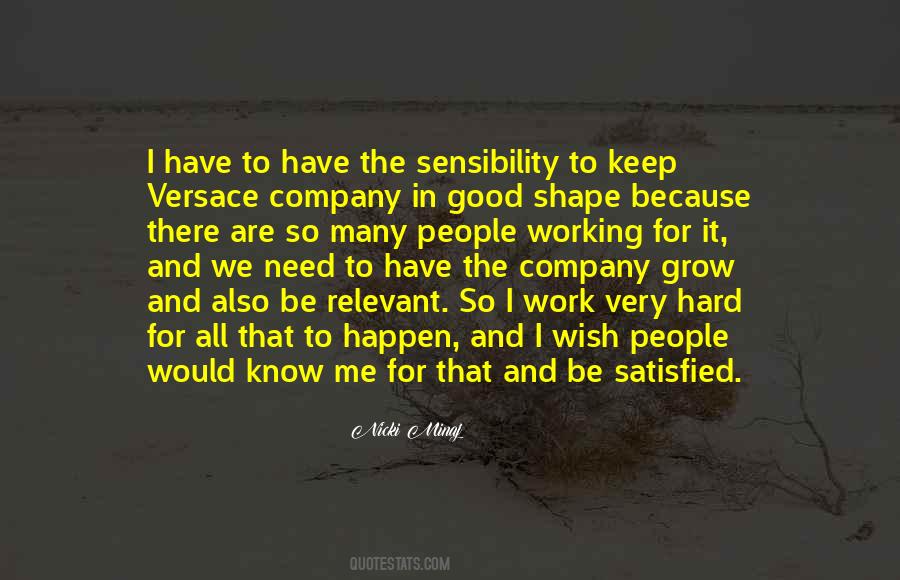Good Sensibility Quotes #1217648