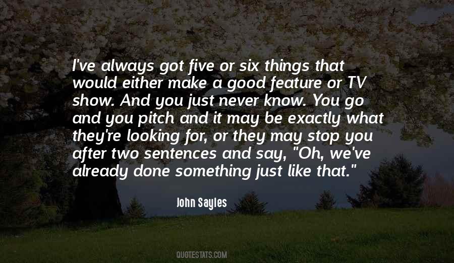 Good Sentences Quotes #1410090