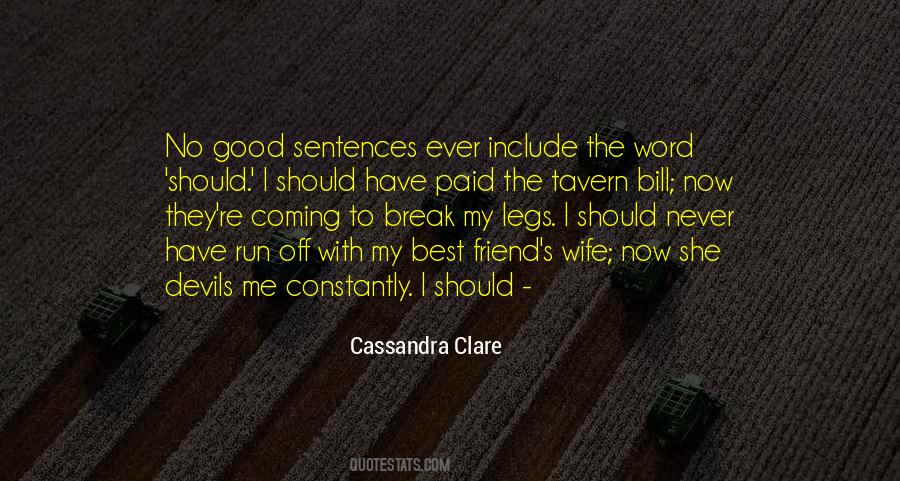 Good Sentences Quotes #195337