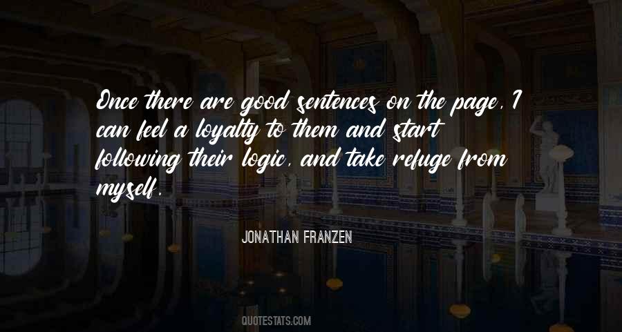 Good Sentences Quotes #441950