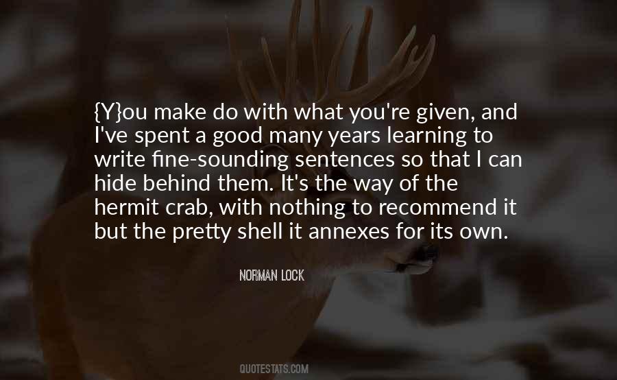Good Sentences Quotes #596744