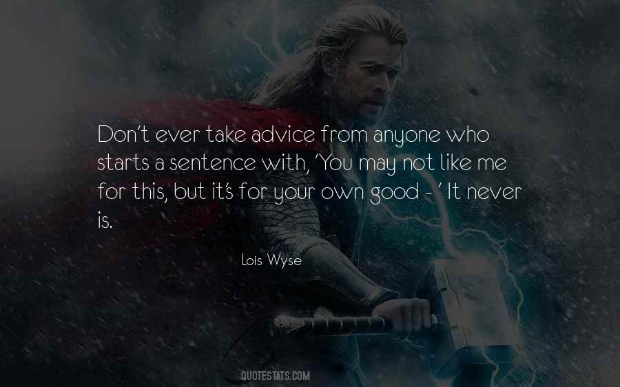 Good Sentences Quotes #771802