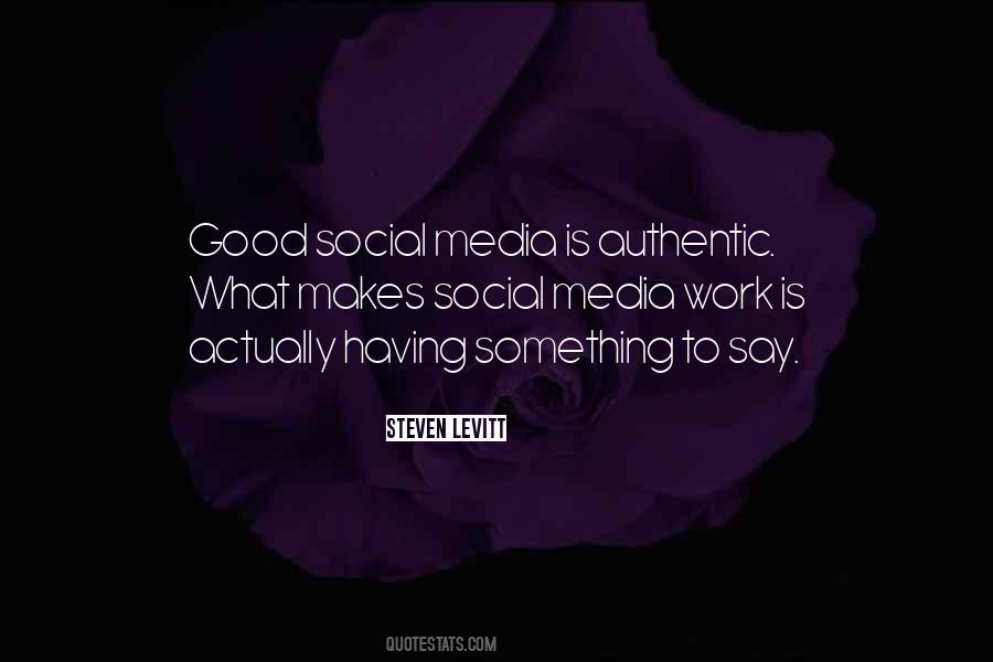Good Social Media Quotes #853169