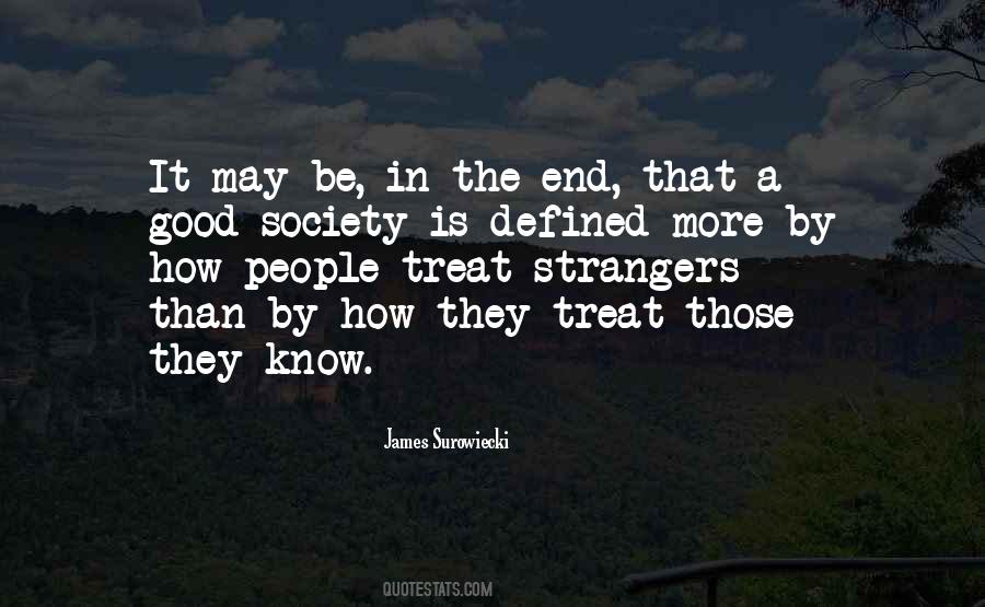 Good Society Quotes #160842