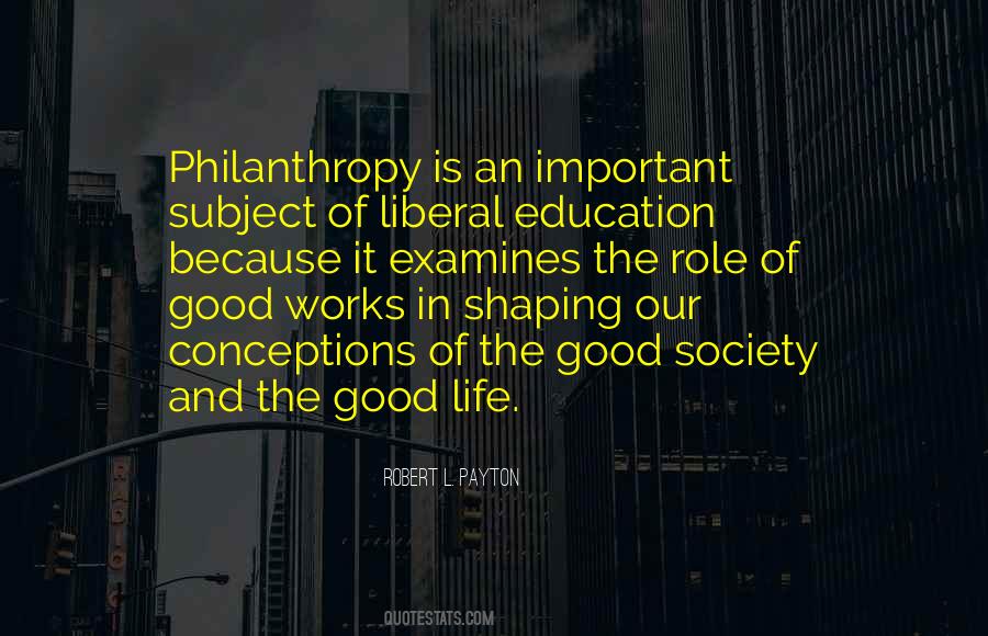 Good Society Quotes #172519