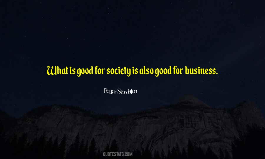 Good Society Quotes #176855