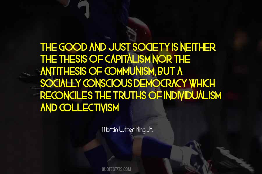 Good Society Quotes #68301
