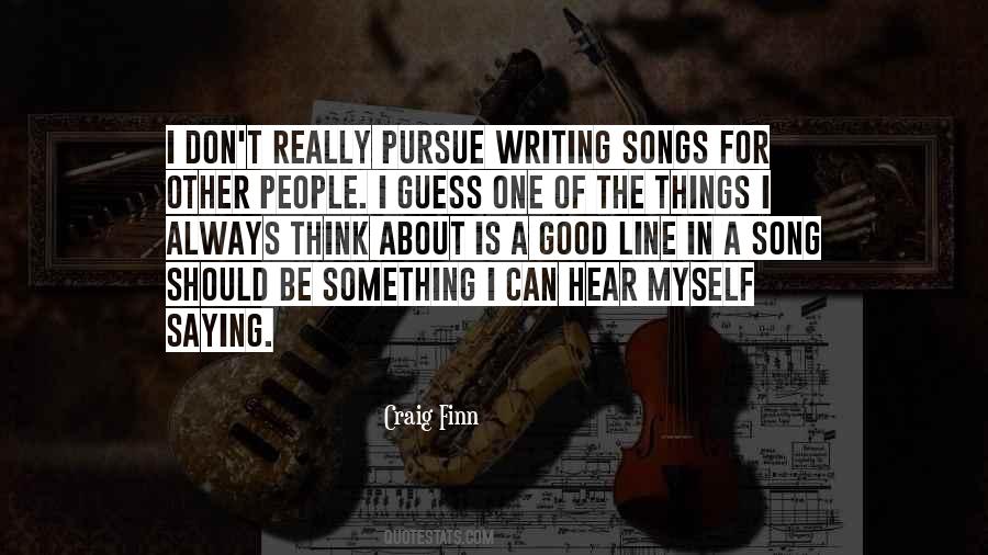 Good Song Quotes #310090 Good Song Quotes #310090