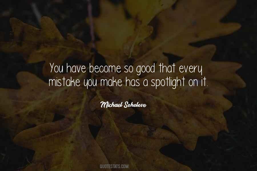 Good Spotlight Quotes #2687