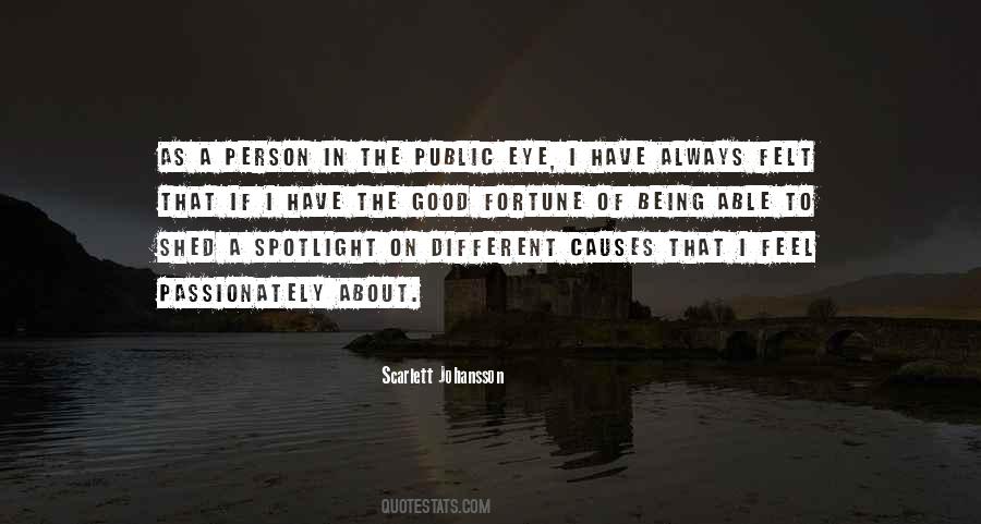 Good Spotlight Quotes #459241