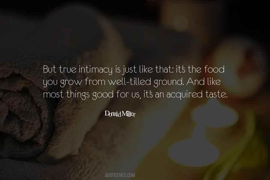 Good Taste Food Quotes #1824419