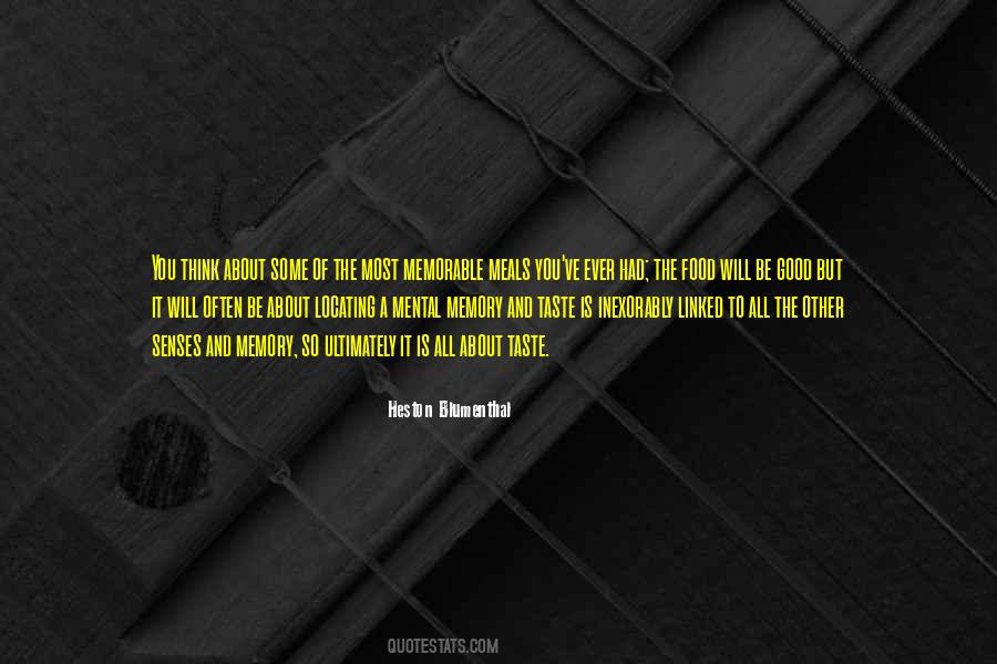 Good Taste Food Quotes #860102