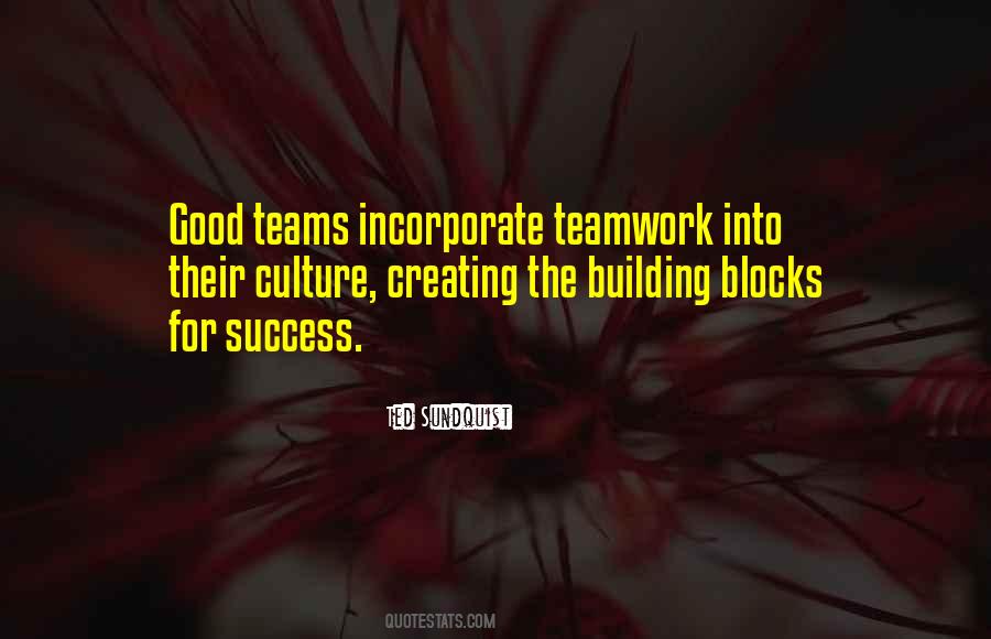 Good Teamwork Quotes #3497