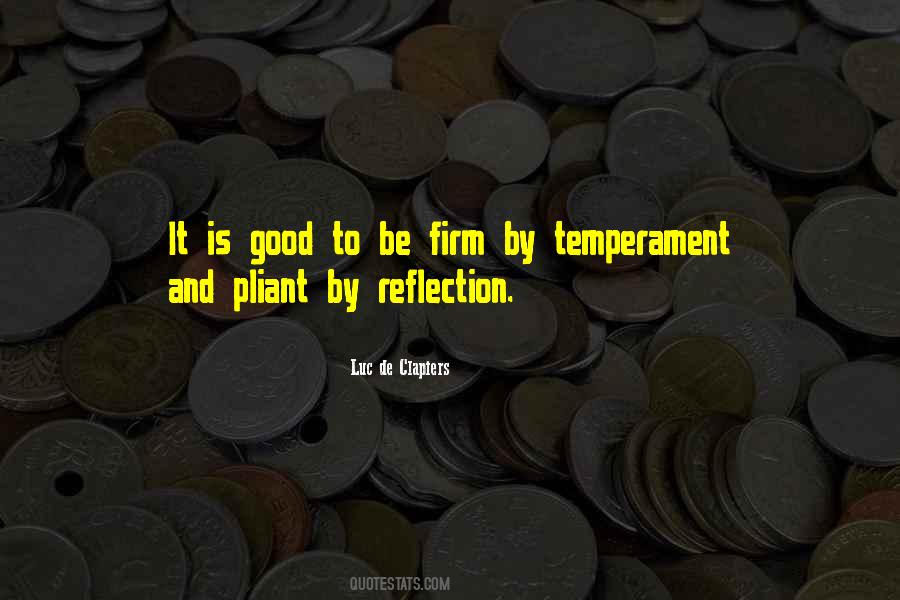 Good Temperament Quotes #189313