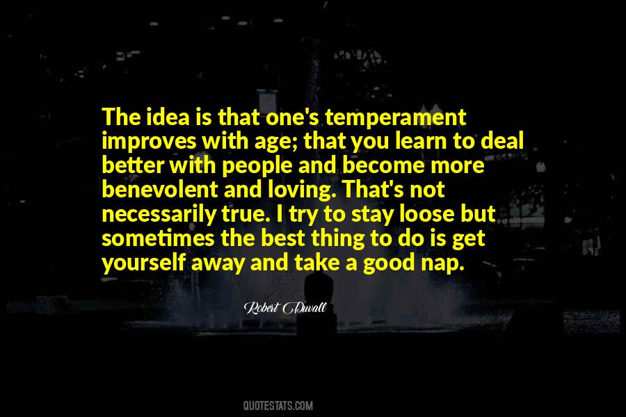 Good Temperament Quotes #706713