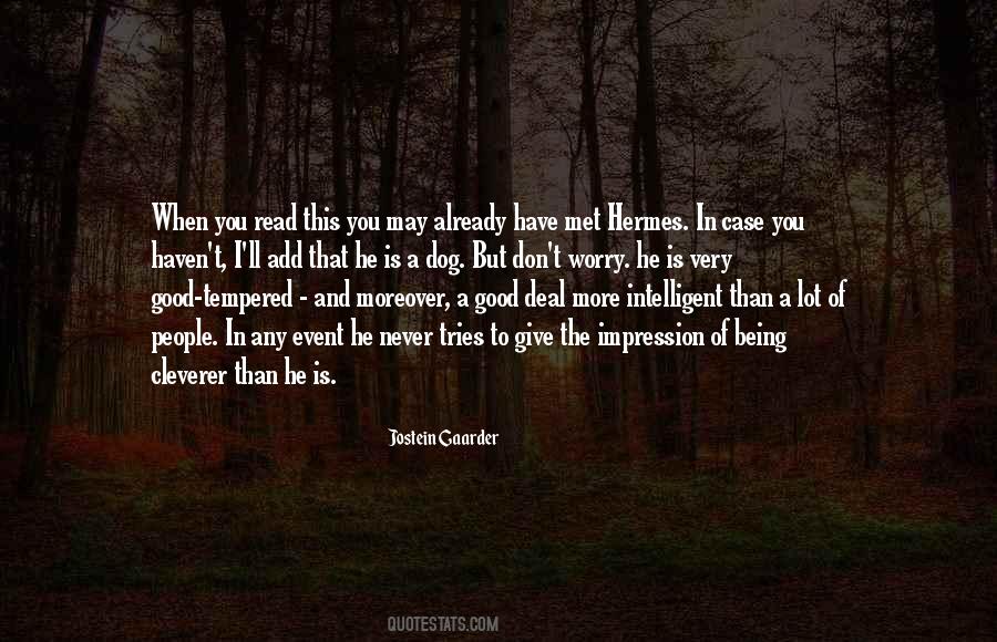 Good Tempered Quotes #1343477