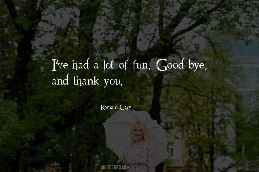 Good Thank You Quotes #1083346