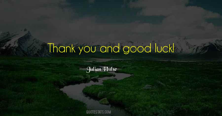 Good Thank You Quotes #729177