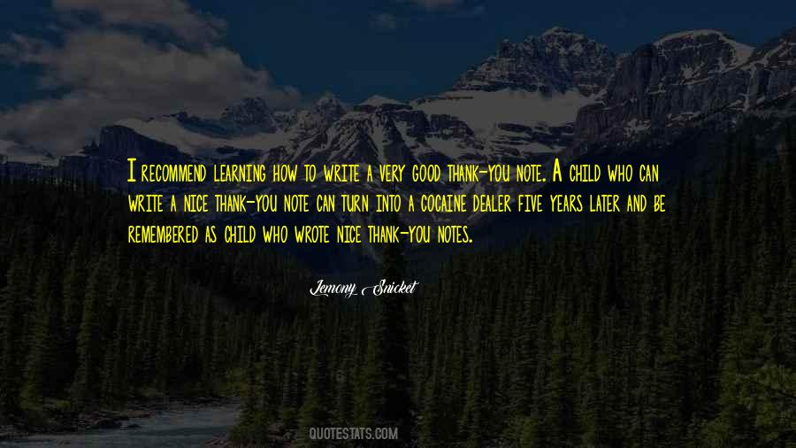 Good Thank You Quotes #787049