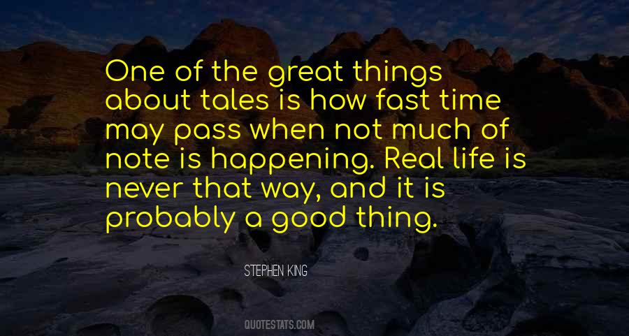 Good Things About Life Quotes #1700020