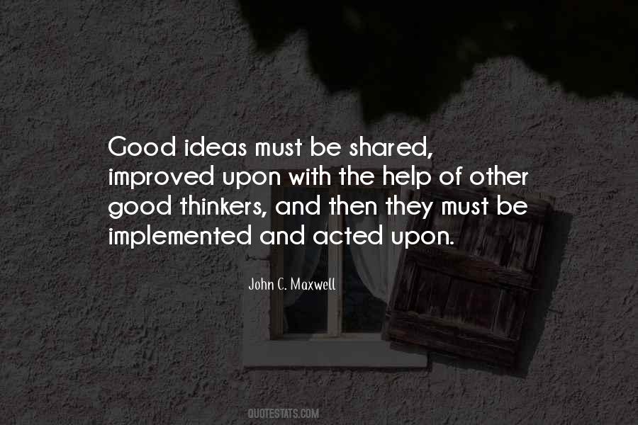 Good Thinkers Quotes #164098