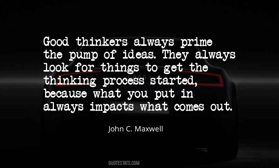 Good Thinkers Quotes #21620