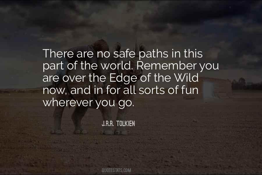Quotes About The Edge Of The World #121606