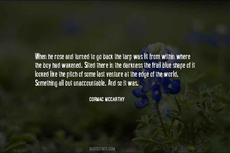 Quotes About The Edge Of The World #1789610