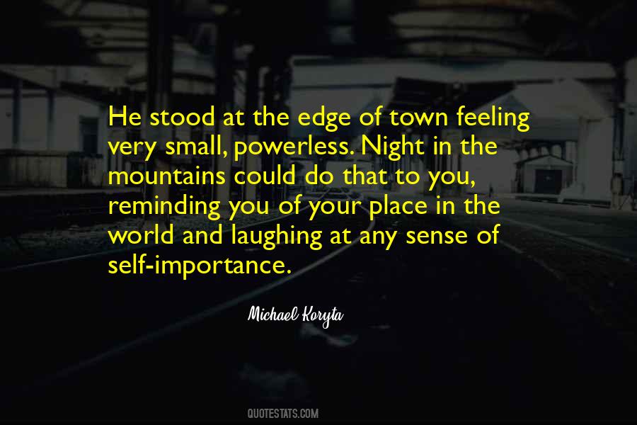 Quotes About The Edge Of The World #33697