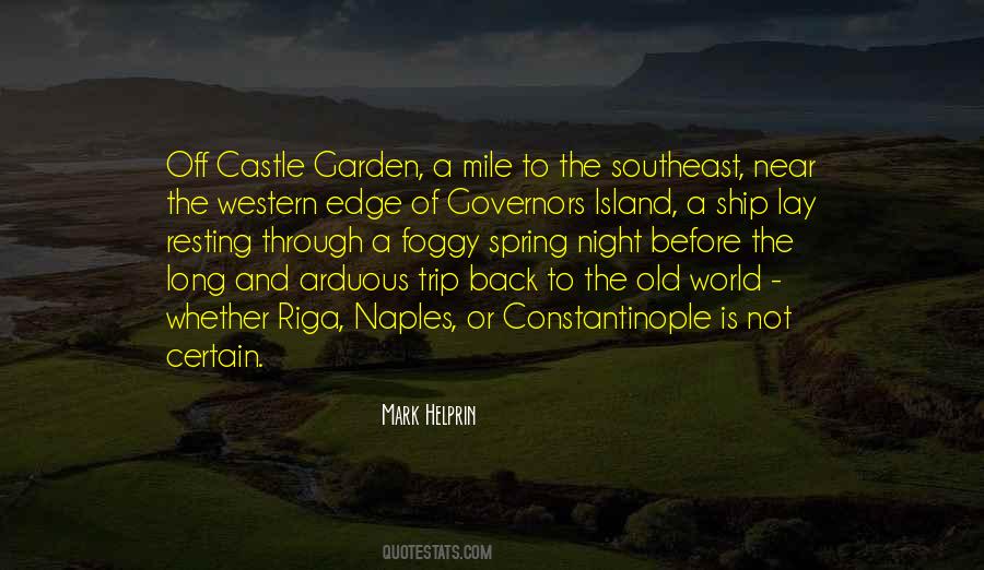 Quotes About The Edge Of The World #405603