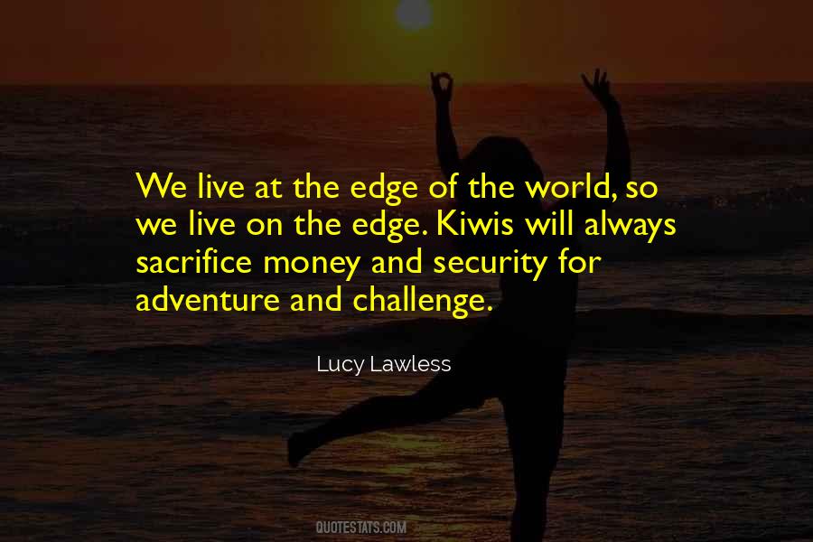 Quotes About The Edge Of The World #44335